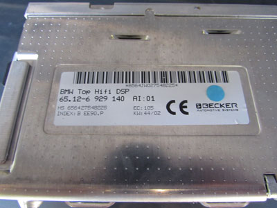 BMW Logic 7 Amplifier Amp 65126929140 E65 E66 745i 745Li 750i 750Li 760i 760Li6